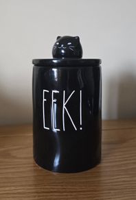 Rae Dunn candle - EEK! - Halloween