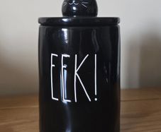 Rae Dunn candle - EEK! - Halloween