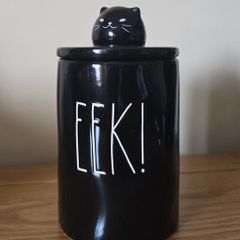 Rae Dunn candle - EEK! - Halloween