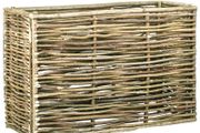 Garden Raised Bed 120x40x80 cm Hazel Wood