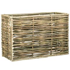 Garden Raised Bed 120x40x80 cm Hazel Wood