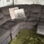 corner sofa grey recliner Image 2
