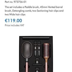 Dyson styling set