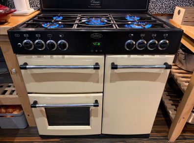 Belling Dual Fuel Cooker for sale, must go by Sunday