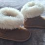 Girls tan ugg boots Image 2