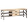 TV Cabinet 120x30x40 cm Solid Mango Wood Image 9