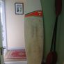 Bic Tahe 70 EGG surfboard including leash & fins Image 2