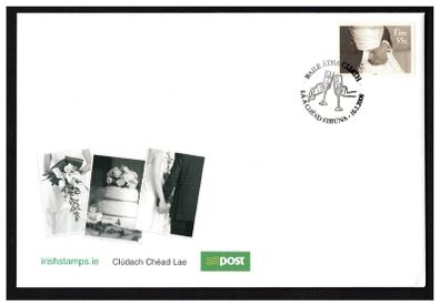 2008 Ireland Weddings Commemorative Stamp An Post First Day Cover (FDC)