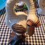 Funny Pottery Figure of a Duck Image 7