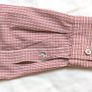 EXCLUSIVE Zegna Sport Plaid Shirt Men Adult L Orange White Long Sleeve Image 6