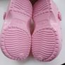 New Girls Pink Glitter Clogs Size 8 Junior Image 5