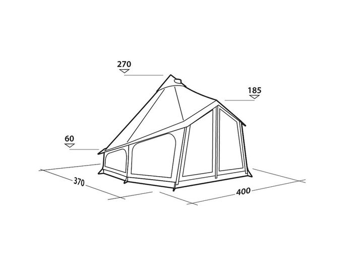 Robens Settler Field Bell Tent 6 Person Bell Tent New