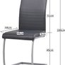 _Albatros Murano Cantilever Chair, SGS Approved Image 4