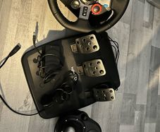 logitech playstation steering wheel pedal gear stick