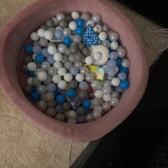 Pink Baby Ball Pit with Balls