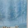 oil painting - Sheep in the Mist Image 3