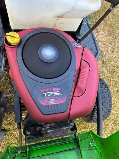 ride on lawnmower