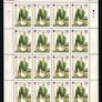 2003 Ireland St Patrick's Day (41c St. Patrick, 50c Cathedral & 57c Parade) Commemorative Stamps Sheetlet Plate 1B1B1B1B Mint Never Hinged (MNH). Image 3