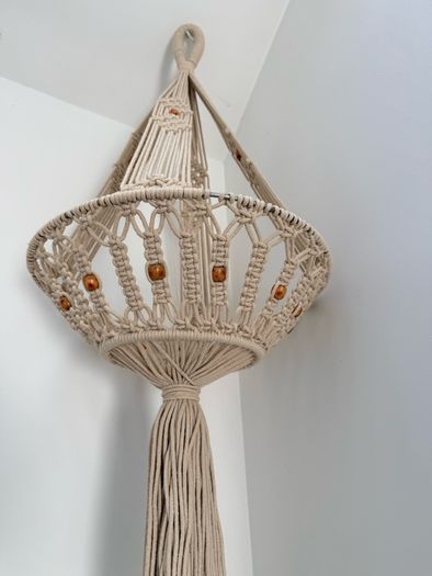 Boho Macrame Hanging Plant Decoration