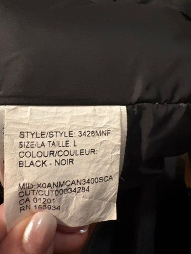 Canada Goose Mens Coat L/G