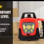 LaserLevelSelf-Leveling,360Rotary500m,VerticalHorizontalScanningMeasurementTools,Red laser kit Image 3