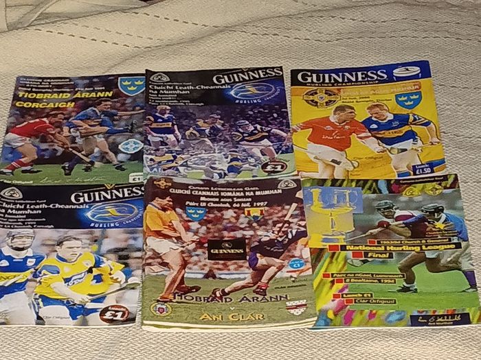 A Selection of Gaa programmes For Sale Here