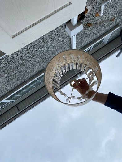 Decorative Ceiling Light with Crystal Drops