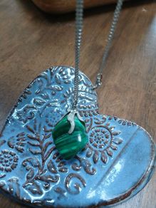Stone Pendant Necklace