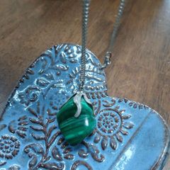 Stone Pendant Necklace