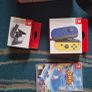 Nintendo switch in box with acceseries and game Image 6