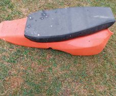 motorcycle seat unit/ fuel tank