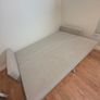 IKEA Light beige three seat sofa bed (FRIHETEN) Image 3