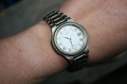 Citizen Quartz Titanium Watch - titanium bracelet WORKS WELL