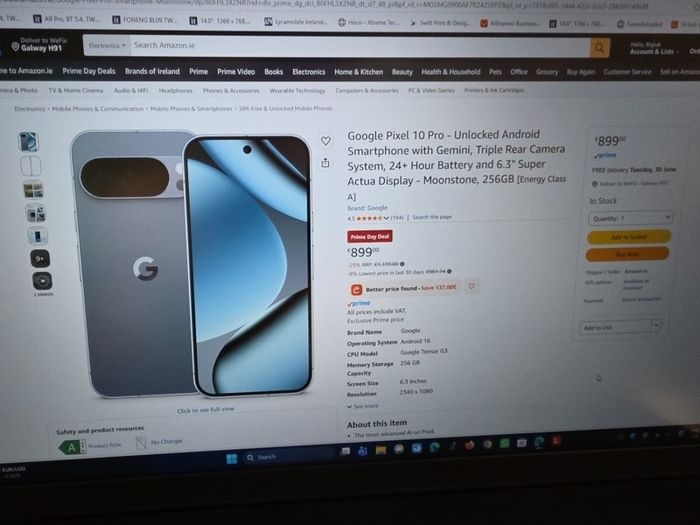google pixel 10 pro  128GB