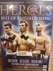 Heroes- Best Of British Boxing 5 Dvd Boxset Collection Joe Calzaghe Ricky Hatton Naseem Hamed