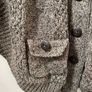 PEPE London Wool Blend Cape Coat Cardigan Size S! Image 4