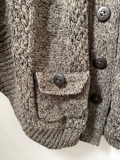 PEPE London Wool Blend Cape Coat Cardigan Size S!