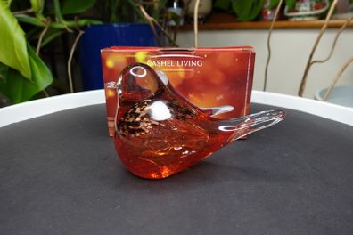 Cashel Living Glass Red Robin