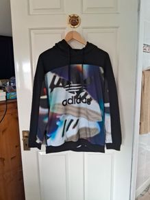 Adidas graphic Hoodie,  size 12