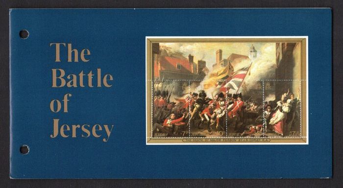 1981 Jersey The 200th Anniversary of The Battle over Jersey Commemorative Stamps Presentation Pack