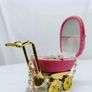 small pram with baby rosary beads Image 3