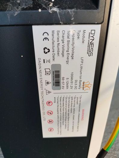 5kw Dyness DL5.0C Solar Batteries.