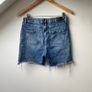 POCO Acid Wash Denim Shorts Image 3