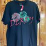 Men's Black T-shirt with 'Derry'logo | Medium |NWT Image 4