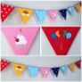 Eco-Friendly Personalised Cotton Bunting Made to Order Image 2
