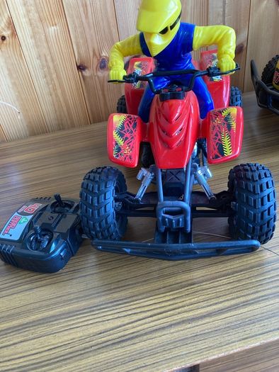 Toy Quad bike with figure And Control .
