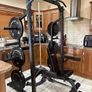 Heavy Gym Power Squat Rack Set, Bench, Bar / Weight Holders, Bars, Weights + More!!! Image 4