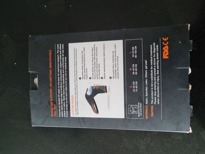 VTC shoulder support level 2 advanced