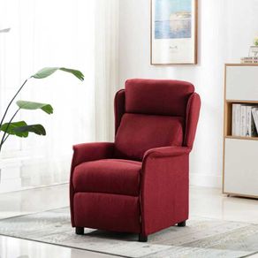 Massage Chair with Cushion Wine