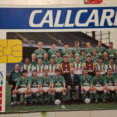 Irish Telecom Eireann Callcard Cardboard Advertising For Irish Soccer Team Usa World Cup 94 10units 14" X 9 " ,, 36cm X 23cm